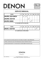 Denon AVC-3310-Service-Manual 